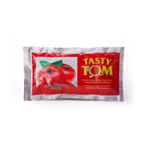 Tasty Tom Tomato Paste (60g, 5 in 1 row)